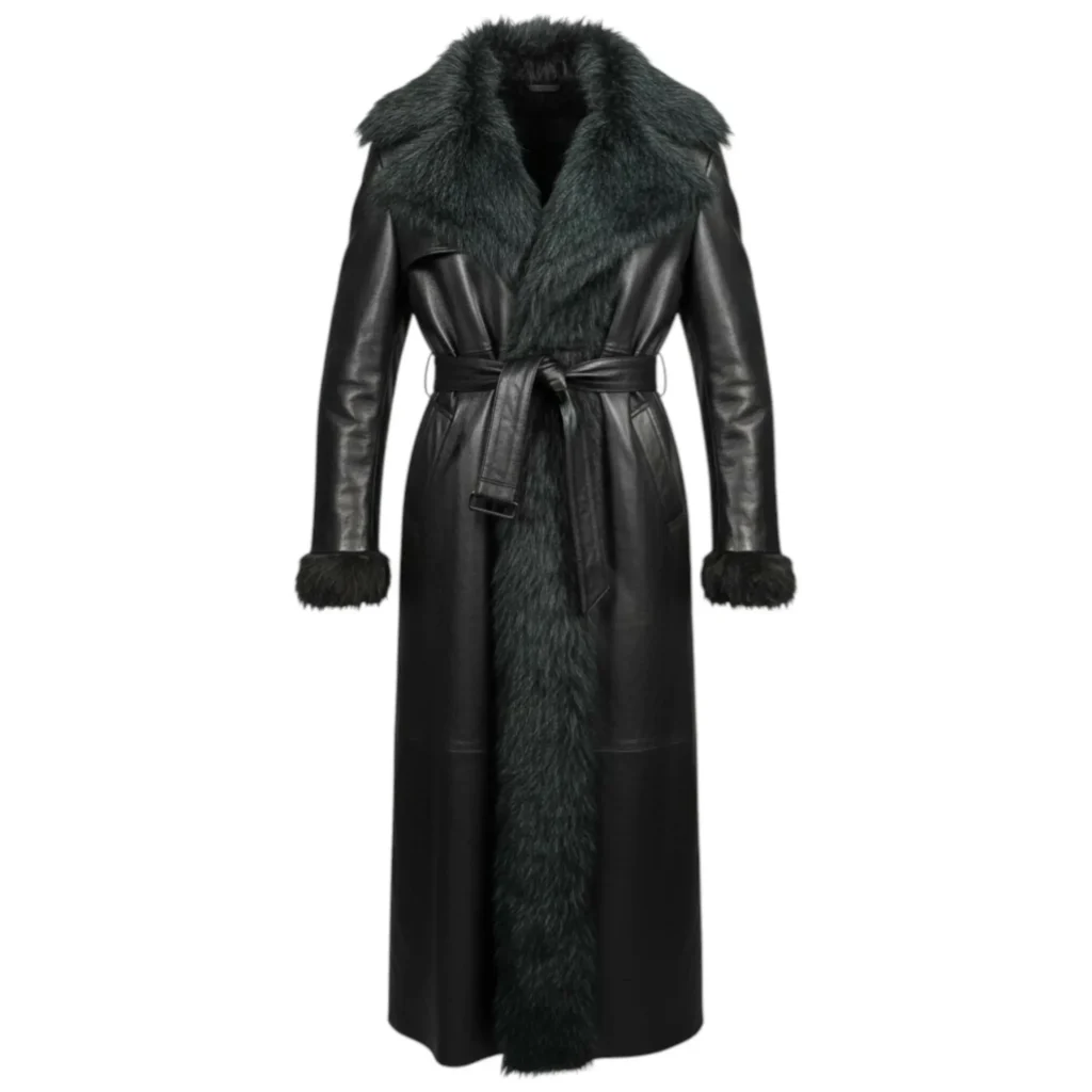 Fur Long Coat Custom Section