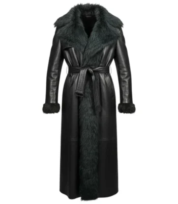 Fur Long Coat Custom Section