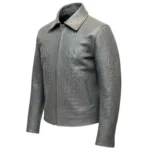 Alligator Embossed Grey