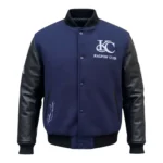Wool and Leather Varsity Jacket