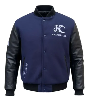 Wool and Leather Varsity Jacket