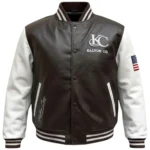 Leather Varsity Jacket