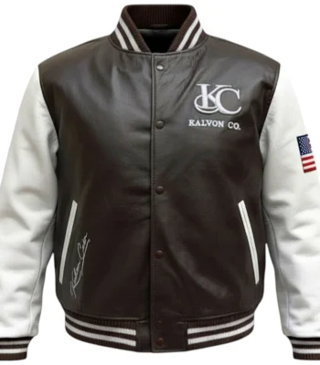 Leather Varsity Jacket